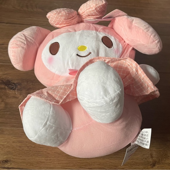 One Left! MY MELODY-NWT LARGE Pink Plush - Picture 5 of 15